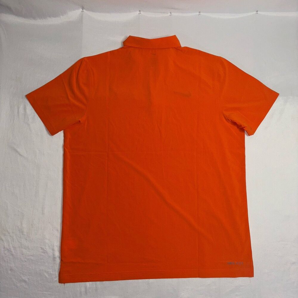 Nike Dri-Fit OSU Oklahoma State Cowboys Orange Polo Shirt Men’s XL - Picture 3 of 6